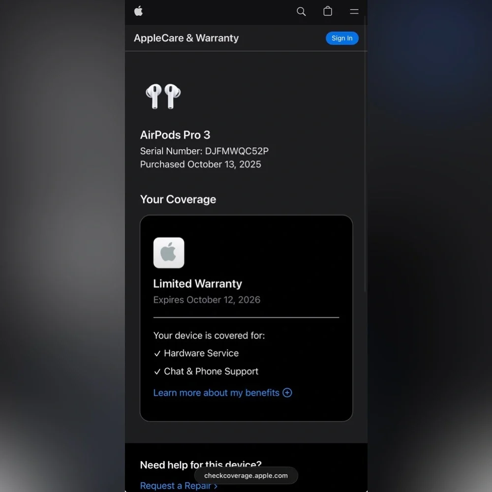 100% Authentic Apple AirPods Pro 3 - Factory Sealed! - Picture 4 of 4